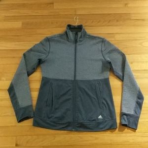 Adidas zippered Climalite jacket, size medium, EUC
